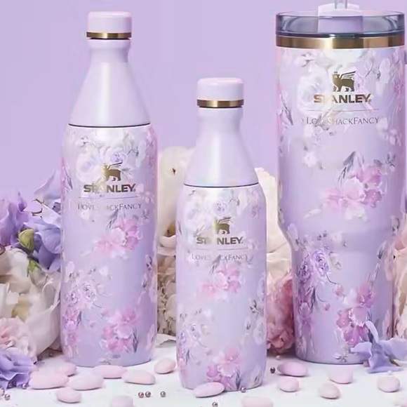 Love Shack Fancy x Stanley All Day Slim Bottle 20oz - Picture 2 of 6